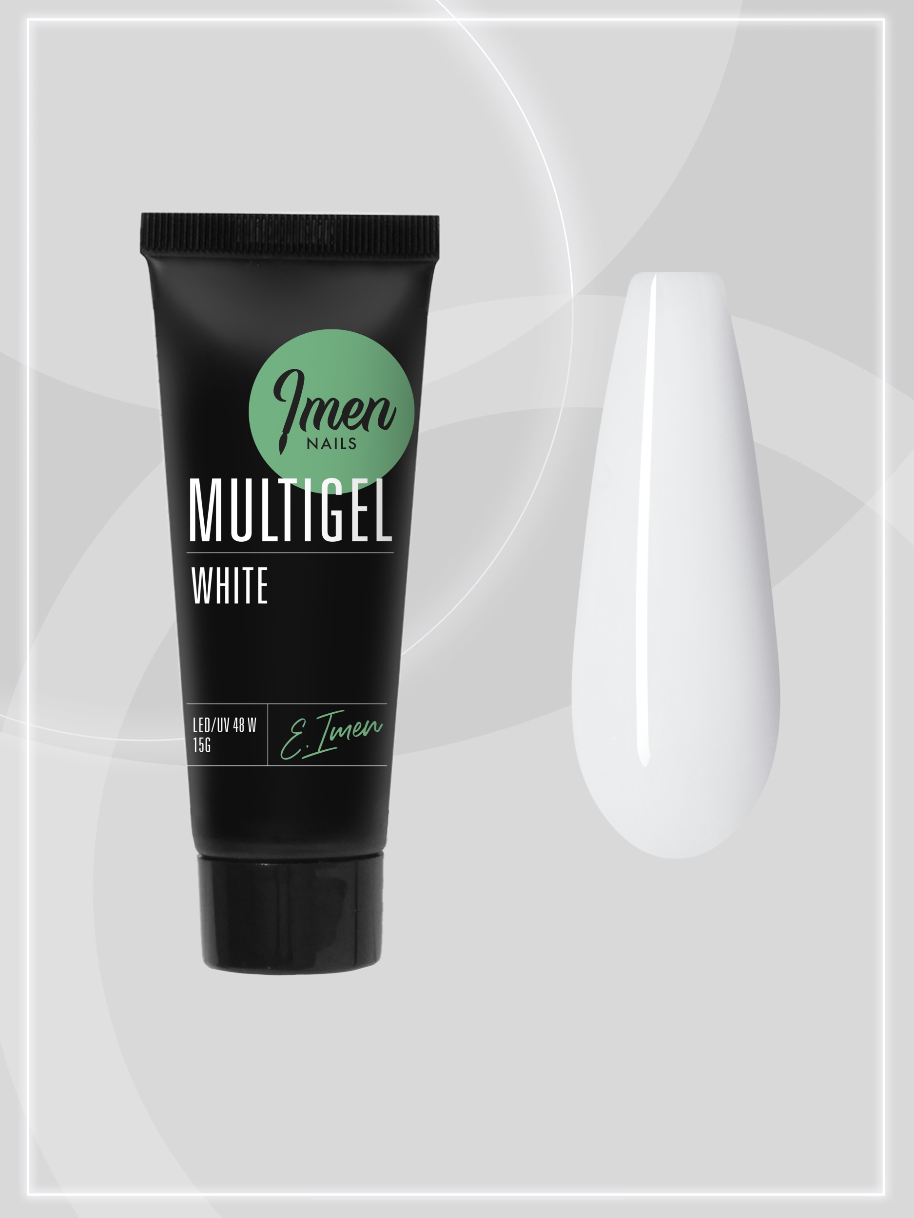 Multigel White Мультигель (белый) Imen, 15мл
